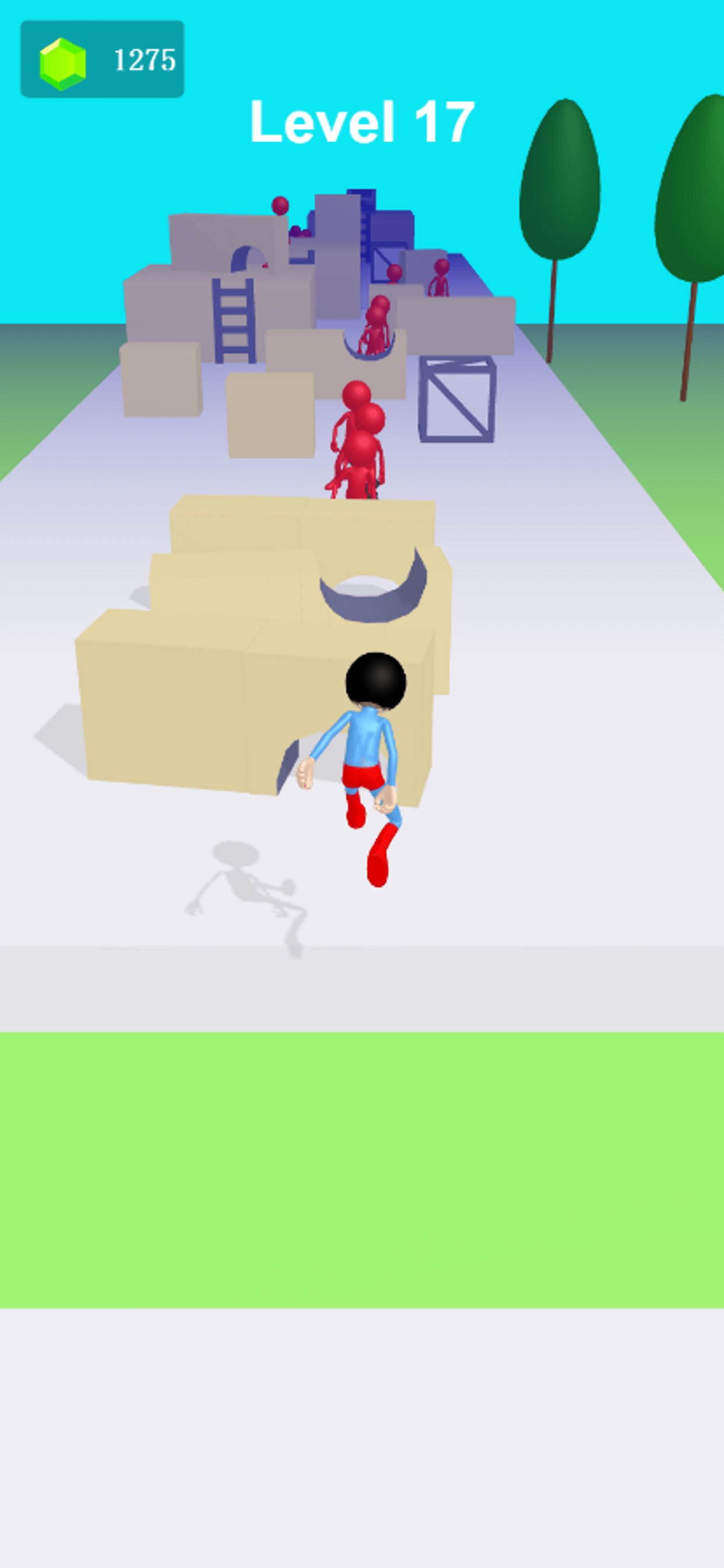 Boxing Kid Screenshot - Level 17 Advanced Platforming